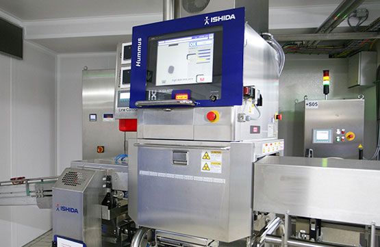 奶酪的Ishida X射线