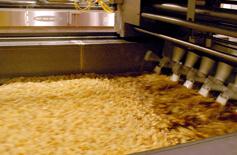 用于批量油炸的自动油位控制