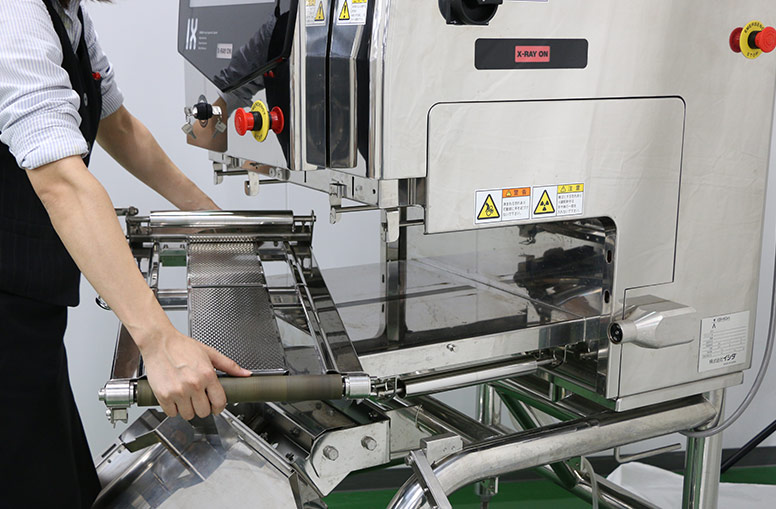 无需工具即可轻松清洁石田x射线系统