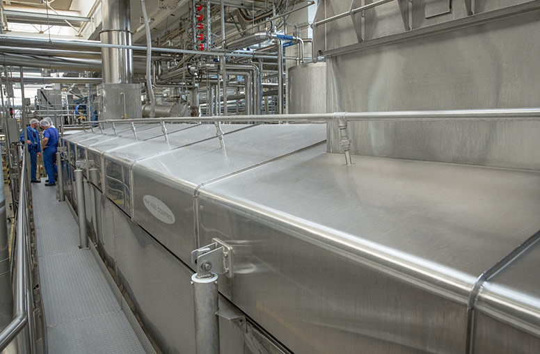 工业连续马铃薯芯片油炸线