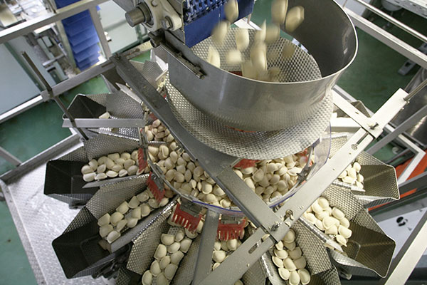 Ishida Scale称重饺子