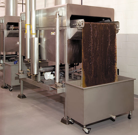 预制食品油炸设备用纸过滤器