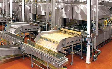 批次水壶煮熟的硬咬薯片