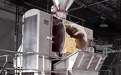 Masa面粉混合机械玉米粉型玉米饼芯片生产