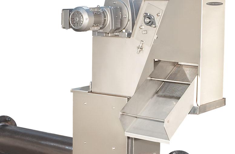 连续过滤新鲜的小吃，炸玉米饼壳和法式油炸油与电动锁扣箱