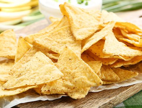 玉米饼用面粉做的玉米片